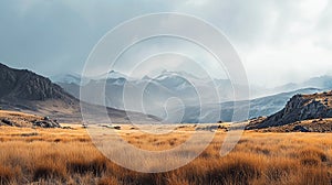 Tundra Landscapes Above Arctic Circle