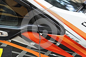 Tuned speedcar at Drop Down expo in Bucharest