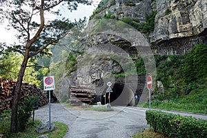 Tunel and road photo