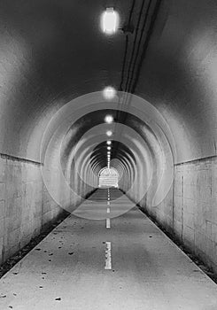 A tunel photo