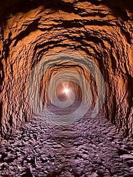 The tunel in San Pedro de Atacama