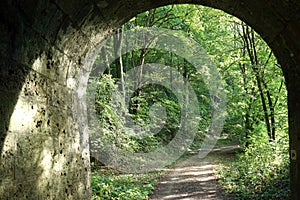 Tunel under railway photo