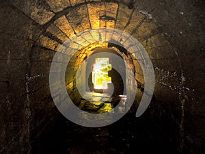 A tunel undreground photo