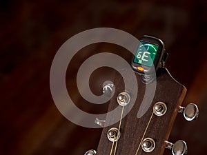 Tuner for Guitar , E sound, sixth string