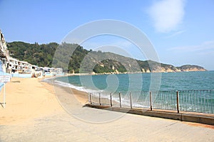 Tung Wan Beach in Cheung Chau, Hong Kong