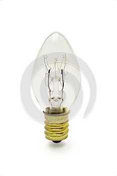 Tungsten light bulb photo
