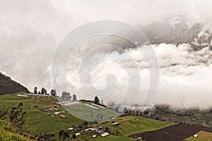 Tungurahua Volcano, Aerial View