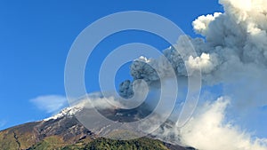 Tungurahua Volcano In Ecuador