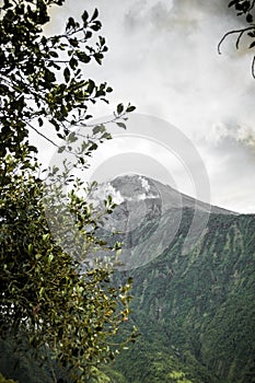 Tungurahua volcano Ecuador photo