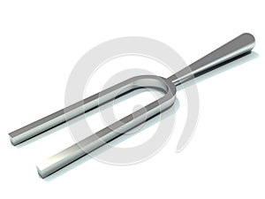 Tuning fork from stainless ste