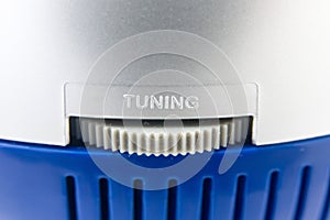 Tuning volume control wheel