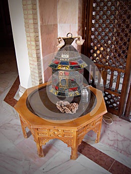 Tunisia traditional Hot oil lamp