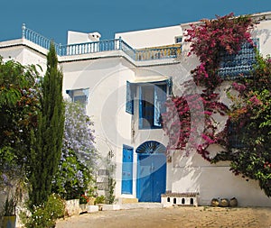Tunisian courtyard
