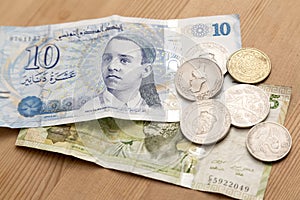 Tunisian currency, Tunisian dinars