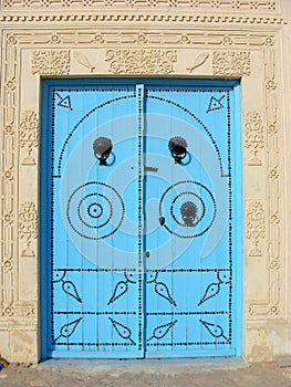 Tunisian door photo