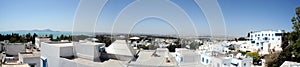 Tunisian panorama - Sidi Bou Said - Tunisia photo