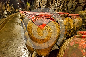Tunnel 88 -Used for storage of locally distilled alcohol and spirits