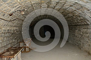 Tunnel below Buda Castle district, Budapest, Hungary