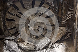 Tunnel Boring Machine front element
