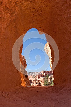 Tunnel in Bryce Canyon National Park