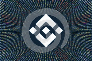 A tunnel from a computer program code. Programmer Strings of code, Javascript, CSS and PHP. Hacking coding concept. Source code