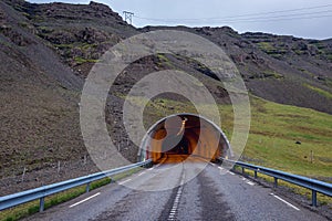 Tunnel in Iceland
