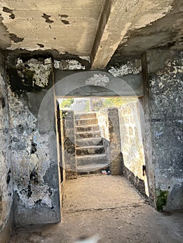 Tunnel at  Mama Ngina Waterfront near the Likoni ferry in Mombasa Kenya, Africa