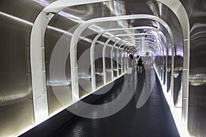 Tunnel of Morumbi stadium - Sao Paulo - Brazil