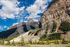 Tunnel in the mountains of Canada