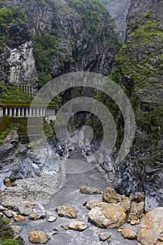 Tunnel and Sheer Cliffs