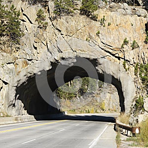 Tunnel in South Dakota.