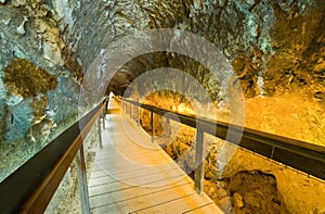 Tunnel at tel-Megiddo
