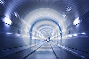 Tunnel under Elbe, Hamburg