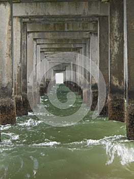 Tunnel Under Pier.