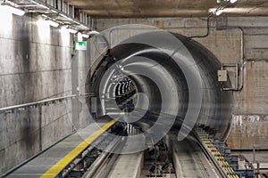 Tunnel in Zurich Airport