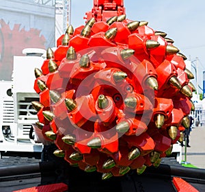 Tunnelling boring machine photo