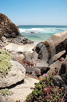 chile, Tunquen beach