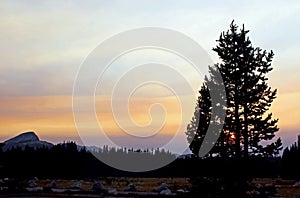 Tuolumne Meadows, Sunset, Yosemite