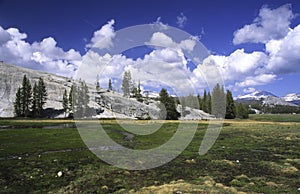 Tuolumne Meadows in Yosemite