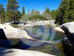 Tuolumne River Confluence with the Dana Fork