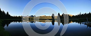 Tuolumne River reflection photo