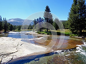 Tuolumne River in Yosemite National Park