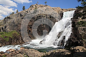 Tuolumne waterfall photo
