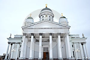 Tuomiokirkko Cathedral in Helsinki, Finland