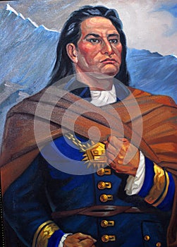 Tupac Amaru II, Portrait from Peru