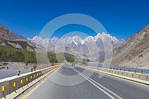 Tupopdan peaks, near Passu village, upper Hunza,Pakistan