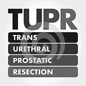 TUPR - Trans Urethral Prostatic Resection