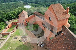 Turaida castle near Sigulda, Latvia photo