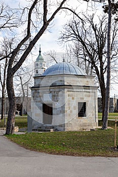 The turbeh of Damat Ali Pasha inside Kalemegdan Park, Belgrade, Serbia