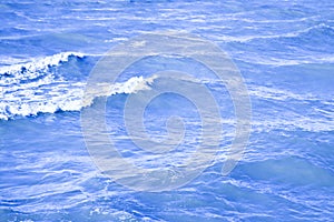 Turbid water background - toned image